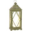 Transpac Glass 30" Brown Spring Traditional Lanterns Set of 2 - 3 of 4