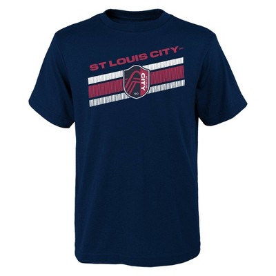 Mls St. Louis City Sc Men's Throwback Tri-blend T-shirt : Target