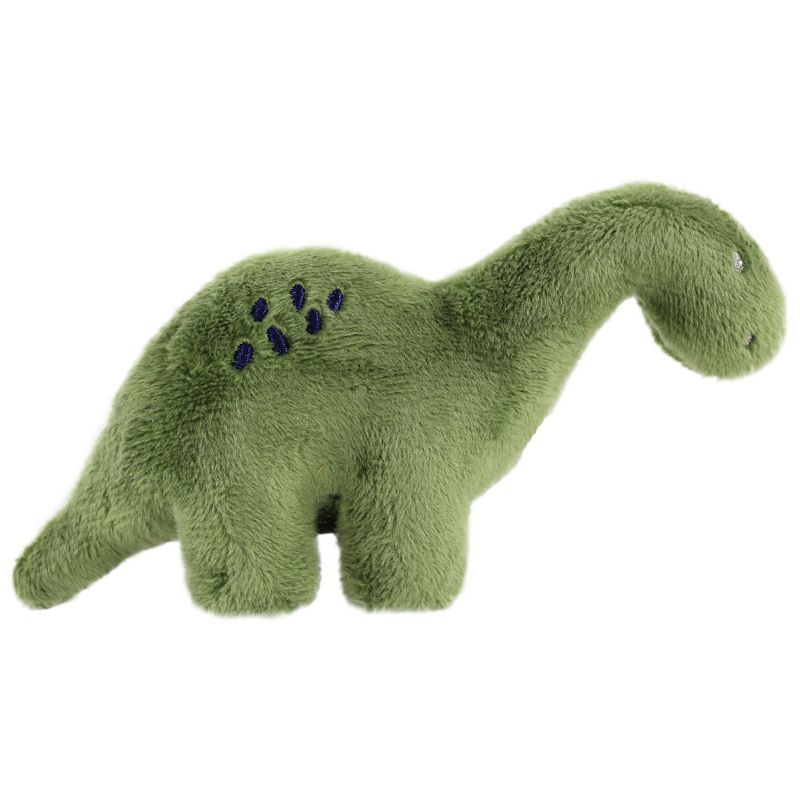 Luvable Friends Dog Squeaky Plush Dog Mini Toy Set, Dinosaurs, One Size, 5 of 6