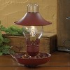 Park Designs Chamberstick Lamp With Shade 9" Red - 2 of 3