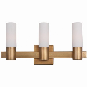 Maxim Lighting Contessa 3 - Light Vanity in  Natural Aged Brass - 1 of 2
