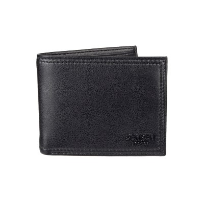 levis wallet black