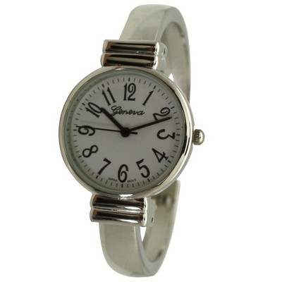 Olivia Pratt Everyday Silver Bangle Women Watch