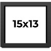 PosterPalooza | Shadow Box 1.5" Depth Black Picture Frame - UV Acrylic, Backing Board, Hanging Hardware - 2 of 4