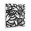 23" x 23" It Still Don't Matter if You're Black or White by Arm of Casso Unframed Wall Canvas - Kate & Laurel All Things Decor - 3 of 4