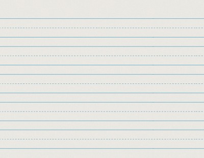 School Smart Skip-a-line Ruled Writing Paper, 1 Inch Ruled Long Way, 10 ...