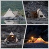 Naturehike Ranch 4 Person Tent, 4 Season Tent with Snow Skirt, Waterproof  Windproof Glamping Tent - 2 of 4