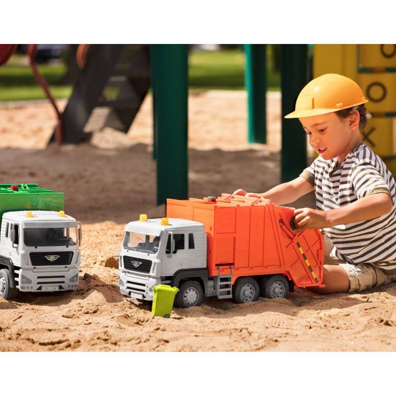 DRIVEN by Battat &#8211; Toy Recycling Truck (Orange) &#8211; Standard Series, 4 of 16