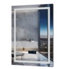 ARTLOGE Smart LED Illuminated Fog-free Rectangle Bathroom Mirror Bluetooth Speaker Digital Display - 2 of 4