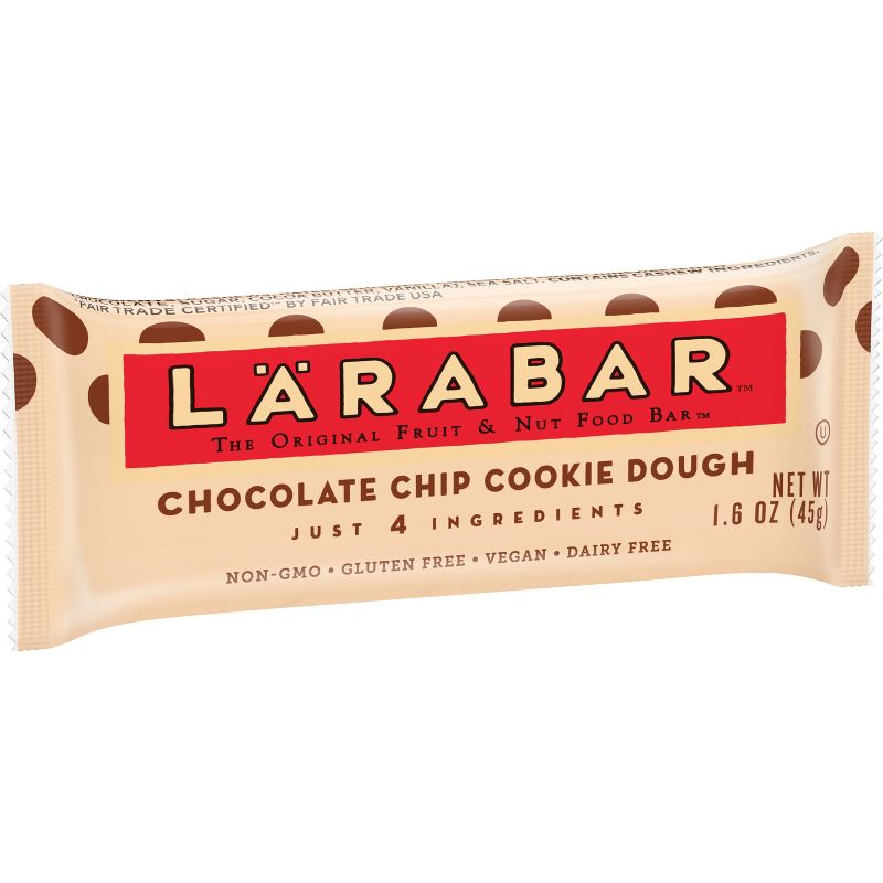 Larabar Chocolate Chip Cookie Dough Fruit & Nut Bar - 1.6oz, 1 of 8