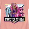 Girls' - Mattel - Girl Group Crest Fitted Short Sleeve Graphic T-Shirt - 2 of 4