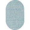 Unique Loom Trellis Geometric Indoor/Outdoor Woven Area Rug - 2 of 4