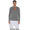 Bucknell University Adult Sport Long Sleeve Shirt Primary Logo, Black - 3 of 4