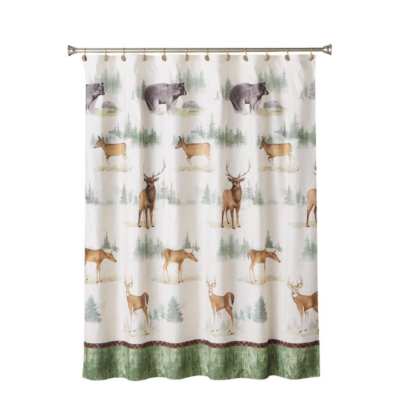Home on the Range Fabric Shower Curtain - SKL Home, 1 of 7