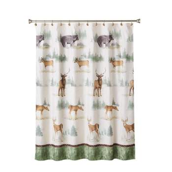 Home on the Range Fabric Shower Curtain - SKL Home