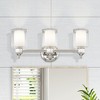 Livex Lighting Middlebush 3 - Light Vanity in  Polished Nickel - 3 of 4