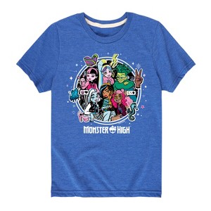 Boys' - Monster High - Toddler And Youth Short Sleeve Graphic T-Shirt Short Sleeve Graphic T-Shirt - 1 of 4