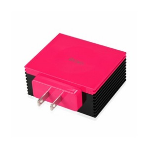 REIKO 4 AMP FOUR PORTS PORTABLE TRAVEL STATION CHARGER - 1 of 4