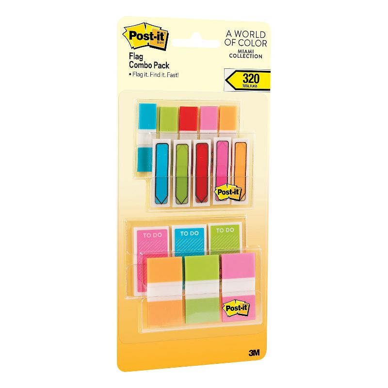 Post-it Flags Combo Pack .47 Wide and .94 683-XLM, 3 of 5