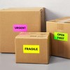 Avery Neon Shipping Labels with Sure Feed for Laser Printers, 2"x4", Assorted Colors, 150 Labels (5978) - 2 of 4