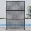 Dovelina Metal Outdoor Privacy Screen Freestanding Patio Decorative Screens - 2 of 4