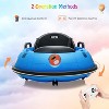 12V Ride-On Bumper Car for Toddlers, Electric Kids Car with Remote Control, Safety Belt, Music, Flashing Lights, 360¡ã Spin - 3 of 4