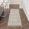 Nourison Elwood Greek Key Textured Indoor Tassel Fringe Rug - 2 of 4