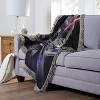 NORTHWEST Star Wars Woven Tapestry Throw Blanket, 48" x 60", Midnight Vader - 4 of 4