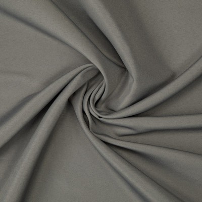 Charcoal Gray Round Polyester Tablecloth - 70 Inch