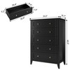 5 Drawer Dresser for Bedroom, Wood Dresser with Deep Space & Metal Knobs - 2 of 4