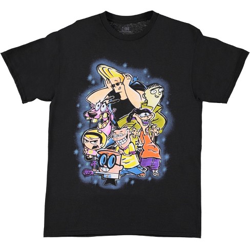 Mens Cartoon Network Throwback Shirt - Jonny Bravo And Dexter's ...
