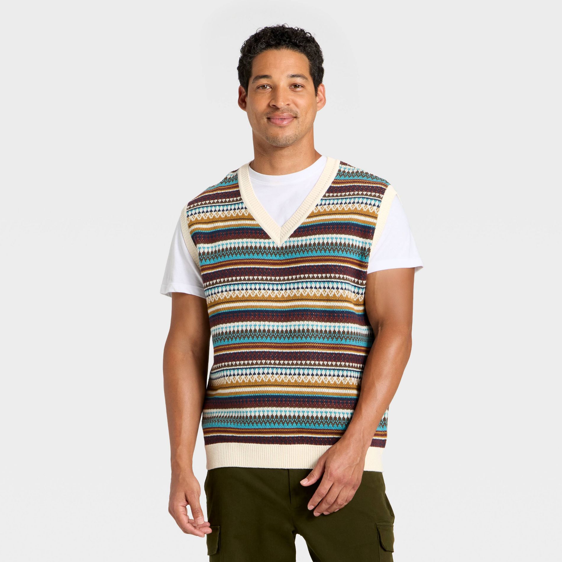 Men's V-Neck Sweater Vest - Goodfellow & Co™