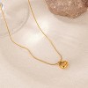 Dainty Silver Gold Necklace for Women - HTUTWOO™ 925 Sterling Silver, for Everyday Birthday Holidays Gifts - 4 of 4