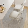 homfan  Folding Chairs With Padded Cushion and Back, Metal Frame Hold Up to 350 Lbs - 3 of 4