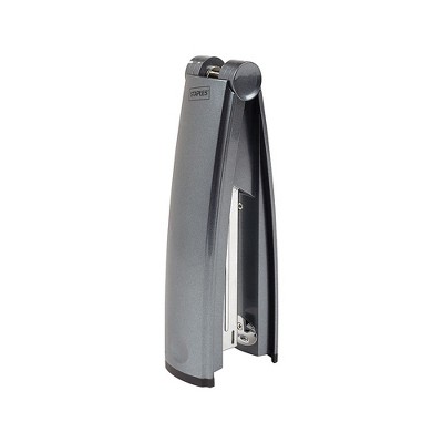 Staples Contemporary Desktop Stapler Full-Strip Capacity Charcoal Gray 23455