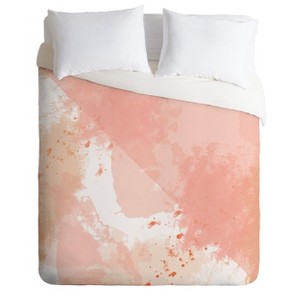 King Khristian A Howell Southern Spring Abstract Duvet Set Pink - Deny Designs