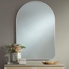 Spassway 36"H x 24"W Arched Metal Accent Wall Mirror Bathroom Mirror Wall Decor for Living Room Bedroom Entryway Office Home - 2 of 4