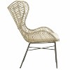 Malia Rattan Wingback Armchair - ACH6500 - White/Grey White Wash - Safavieh - 4 of 4
