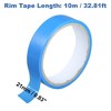 Unique Bargains Bike Wheel Tubeless Rim Tape 10m Length Blue - 3 of 4