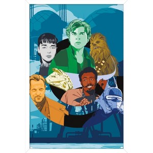 Trends International Star Wars: Solo By Kwasi81 Framed Wall Poster Prints - 1 of 4