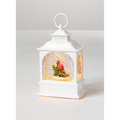 Sullivans Cardinal Lantern Candle Holder 10"H Multicolored