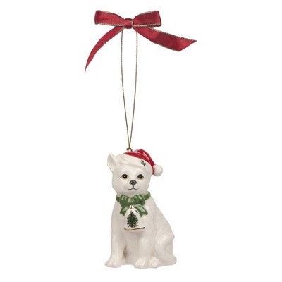 Spode Christmas Tree Cat Ornament - 4