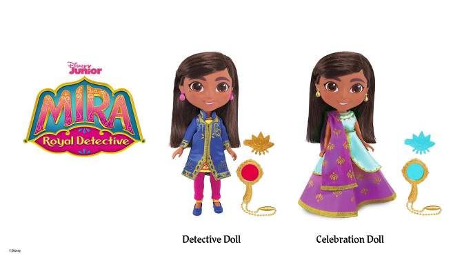 Disney Junior Mira, Royal Detective 10&#39;&#39; Mira Detective Doll, 2 of 10, play video