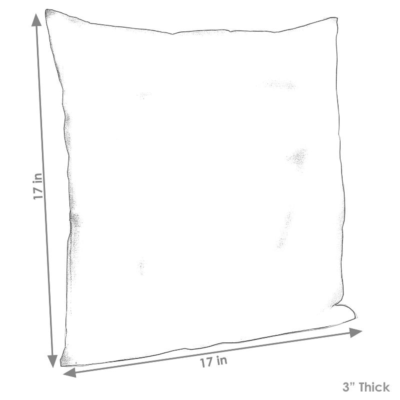 Sunnydaze Indoor/Outdoor Weather-Resistant Polyester Lumbar Decorative Pillow with Zipper Closure - 2pk, 3 of 8