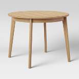 40" Astrid Mid-Century Round Dining Table with Fixed Top - Threshold™
