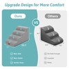 Cozy Kiss Supportive Foam Pet Stairs, Gentle Slope Dog Steps and Ramp for Sofas and Beds - 3 of 4