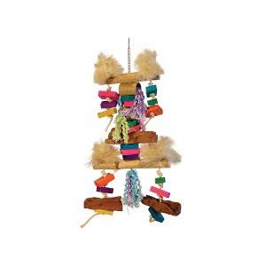 Prevue Pet Products Playfuls Preen & Pacify Fluff N Stuff Bird Toy 62472. - 1 of 2