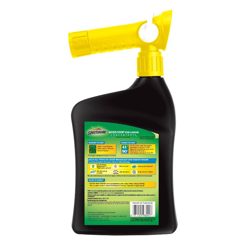 Spectracide 32oz Weed Stop Herbicide Selective Lawn Weed, 4 of 5