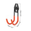 Unique Bargains Heavy Duty Hanging Ladder Bike Garage Storage Utility Hooks 2 Pcs - 2 of 4