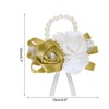 Unique Bargains Decorative Wedding Prom Party Artificial Rose Wrist Corsages - 2 of 3